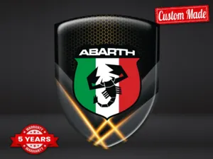 Fiat Abarth Vehicle Window Decals Elegant Max Resilient Pro